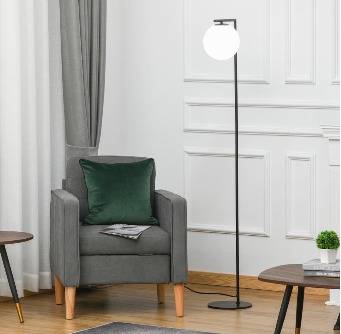 Globe Floor Lamp